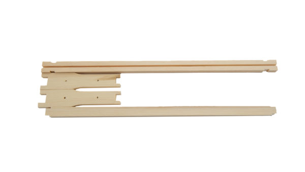 Medium deep wooden frame 2/3 Langstroth