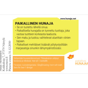 Etiketti Paikallista tieto-osa 100 kpl