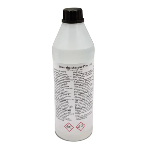Muurahaishappo 65%, 1L