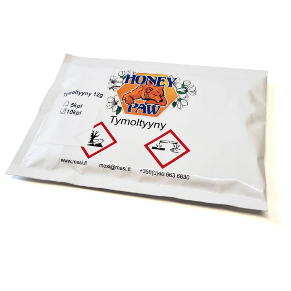 Tymoltyyny 12 g (=1 Langstroth-osasto)