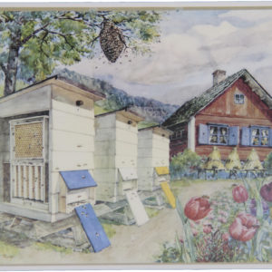 Koulutaulu kortti Mehiläistarha