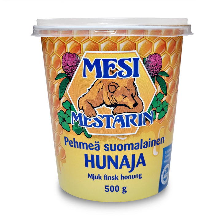 Mesimestarin pehmeä hunaja 500g purkissa