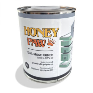 Polystyrene primer paint for polyhive painting.