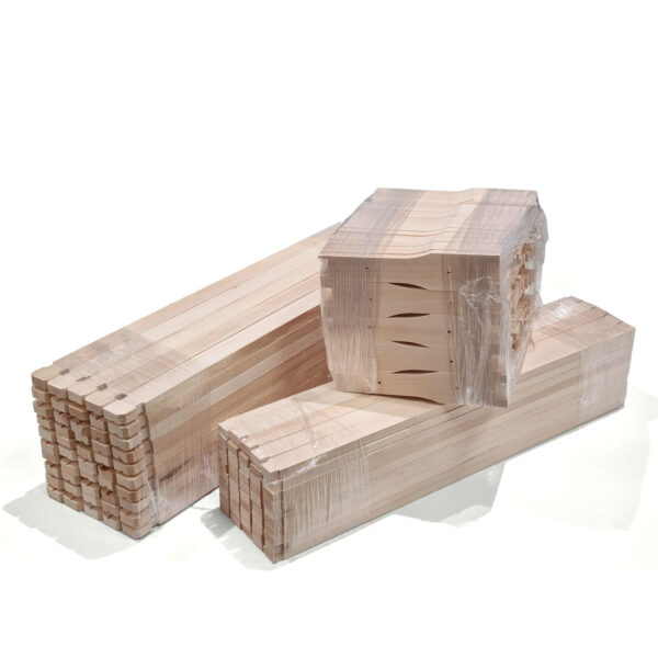 Wooden Frames, Langstroth 2/3 168 mm