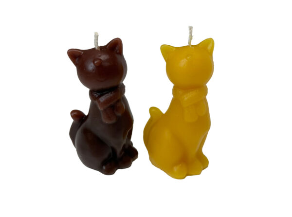 2Kissaa Kynttilämuotti kissa
