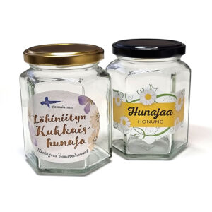 Lasitölkki 350g musta kansi (90 kpl)