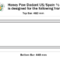 Hive Body Medium (Dadant US/Spain ½) 155mm