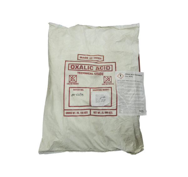 Oksaalihappo­säkki 25 kg