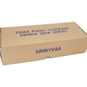Pakkauslaatikko lasitölkeille