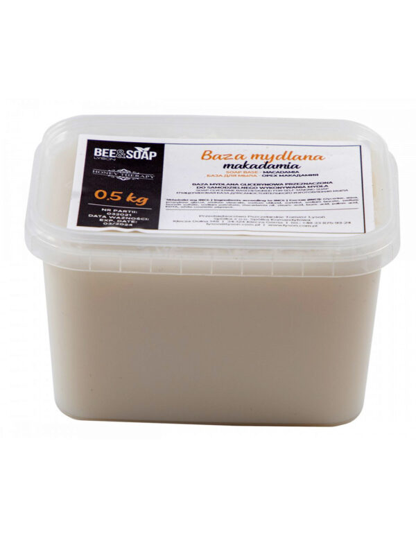 Saippuamassa macadamia 0,5kg Saippuamassa Macadamia