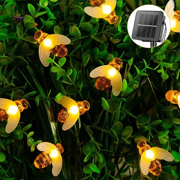 Valaisin Mehiläiset Aurinkokennolla 3 Valaisin mehiläiset, aurinkokennolla