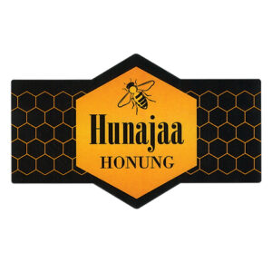 Etiketti "Hey Honey" Uljas Tumma 100 kpl