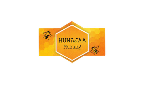 heyhoney4 Etiketti "Hey Honey" Kultainen hunaja