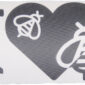 Tarra "I love Bees", musta