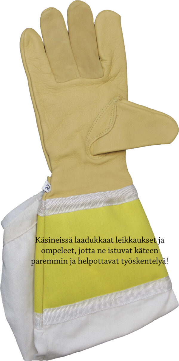 pitkäv hanska leikkaus Suojakäsine pitkävartinen Swienty