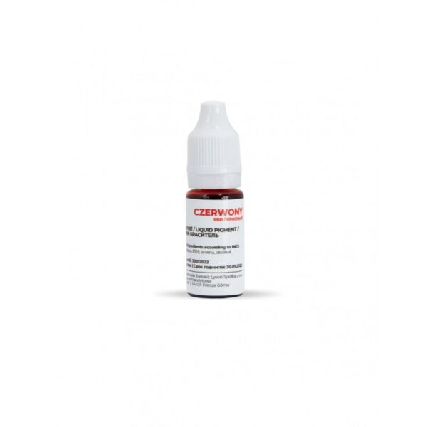 Saippuaväri punainen 10ml